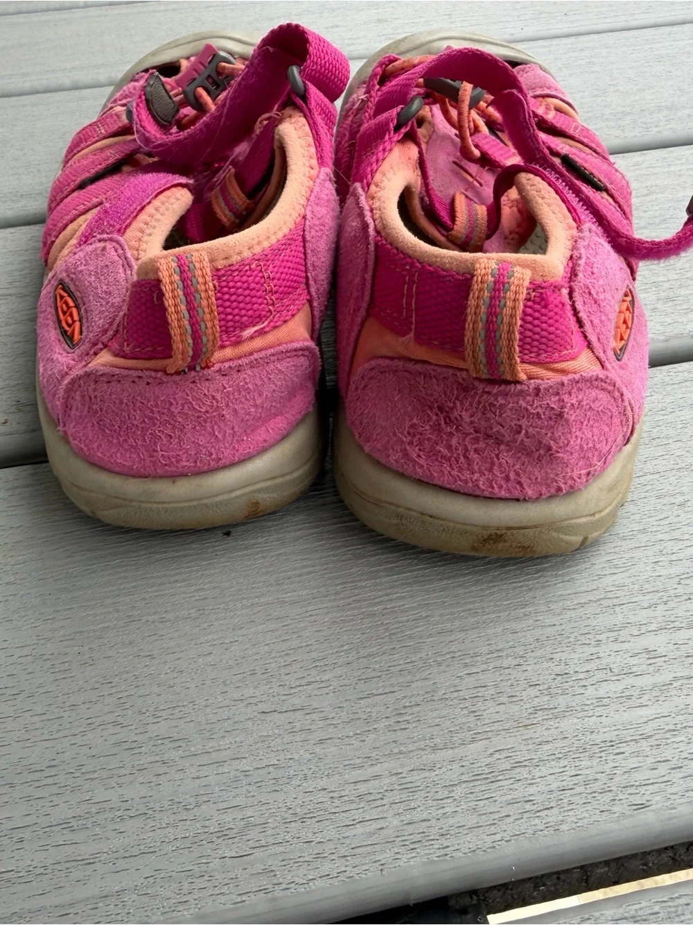 Keen Very Berry & Fusion Coral Newport H2 Water Sandal - Girls 5